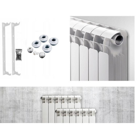 Grzejnik aluminiowyAlba 800 10segmentów